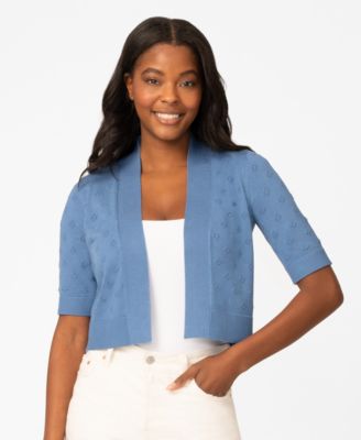 Women's Floral Texture Sweater