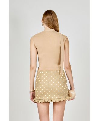 Women's Neckband Knited top