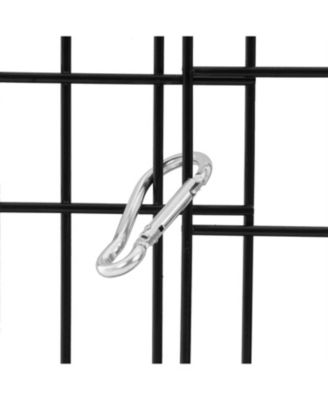 30" Foldable Dog Playpen - 8-Panel Metal Pet Pen with Pad & Cover