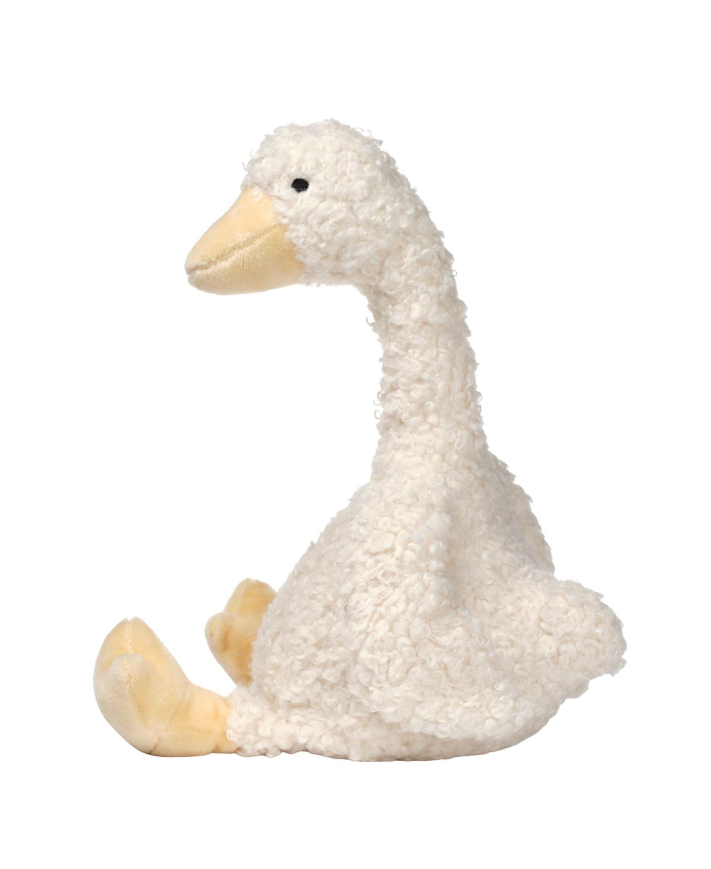 Детская мягкая игрушка Lambs & Ivy Signature Bunny Hop Plush Goose Stuffed Animal Toy - Lucy, цвет: Белый — фото 4