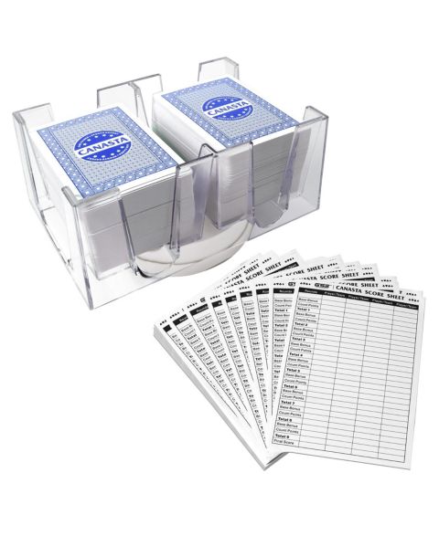 Детская карточная игра GSE Games & Sports Expert Canasta 6-Deck Card Game, от 14 лет