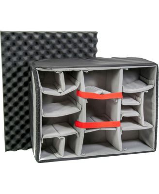 Wheeled Series 955 Lightweight NK-7 Resin Waterproof Hard Case with Lid Organizer and Padded Divider