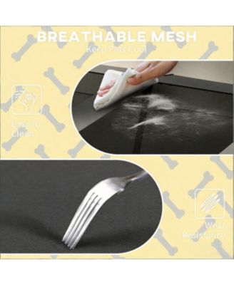 Elevated Pet Bed, Raised Dog Cot with Breathable Mesh for Enhanced Cooling & Comfort