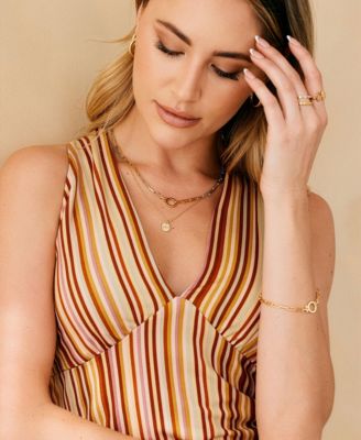 Mint Paperclip Necklace