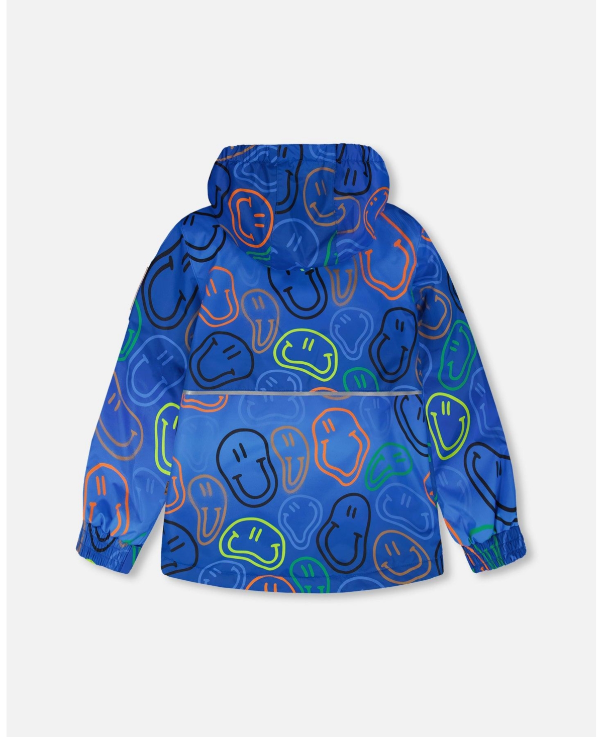 Deux par Toddler Boys' Mid-Season Two-Piece Outerwear Set with Printed Smileys