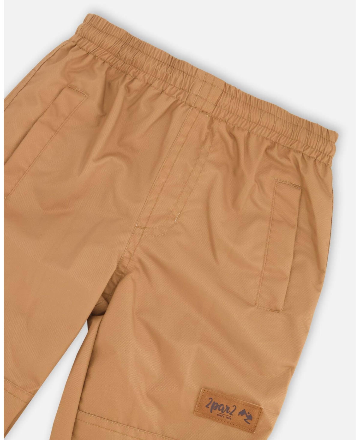 Deux par Toddler Boys Two-Piece Mid-Season Outerwear Set Green Camouflage Print