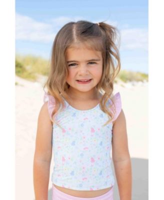Big Girls Floral Print Tankini
