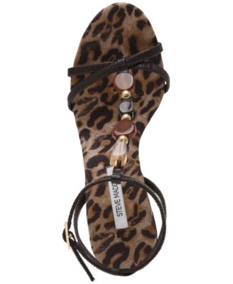 Women's Frenzi Novelty T-Strap Stiletto Heel Dress Sandals