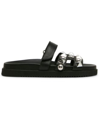 Women's Mayven Studded Footbed Slip-On Slide Sandals