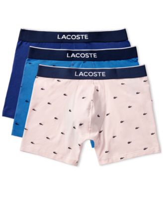 Men's Cotton Stretch Mini-Crocodile Boxer Briefs, 3-Pack