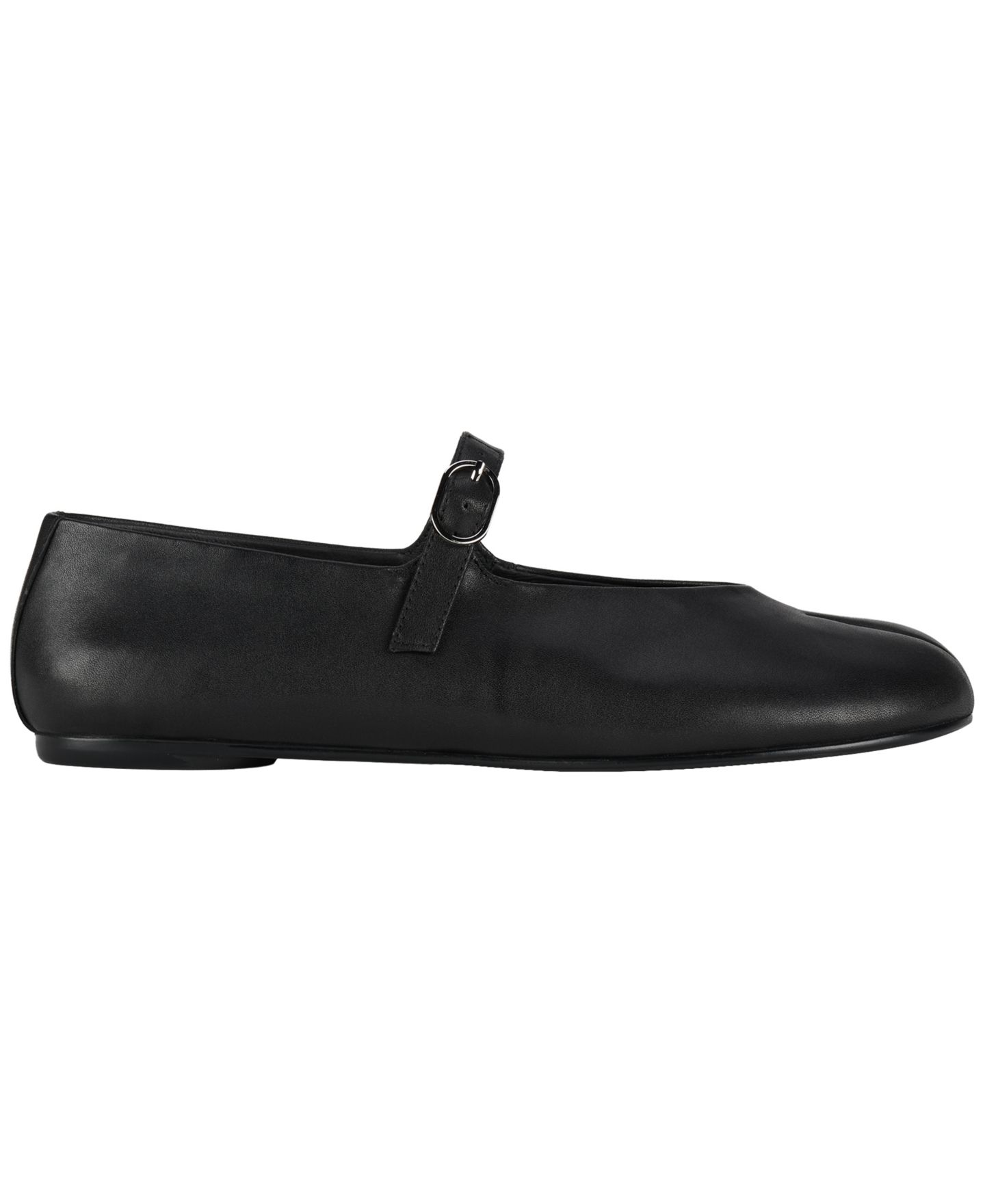 Женские балетки Jeffrey Campbell Preakness Split Toe Mary-Jane Flats, цвет: Чёрный — фото 2