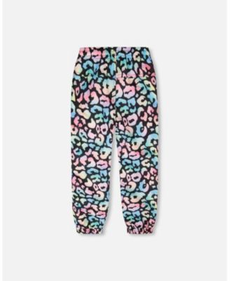 Big Girls 3-in-1 Two-Piece Mid-Season Outerwear Set Animal Print