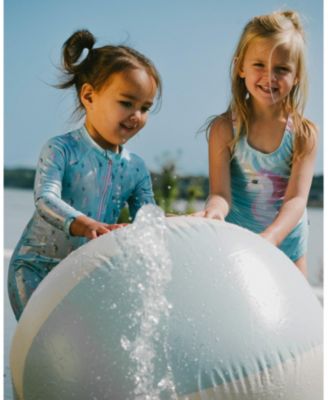 Girl One-Piece Swimsuit Aqua - Toddler|Child