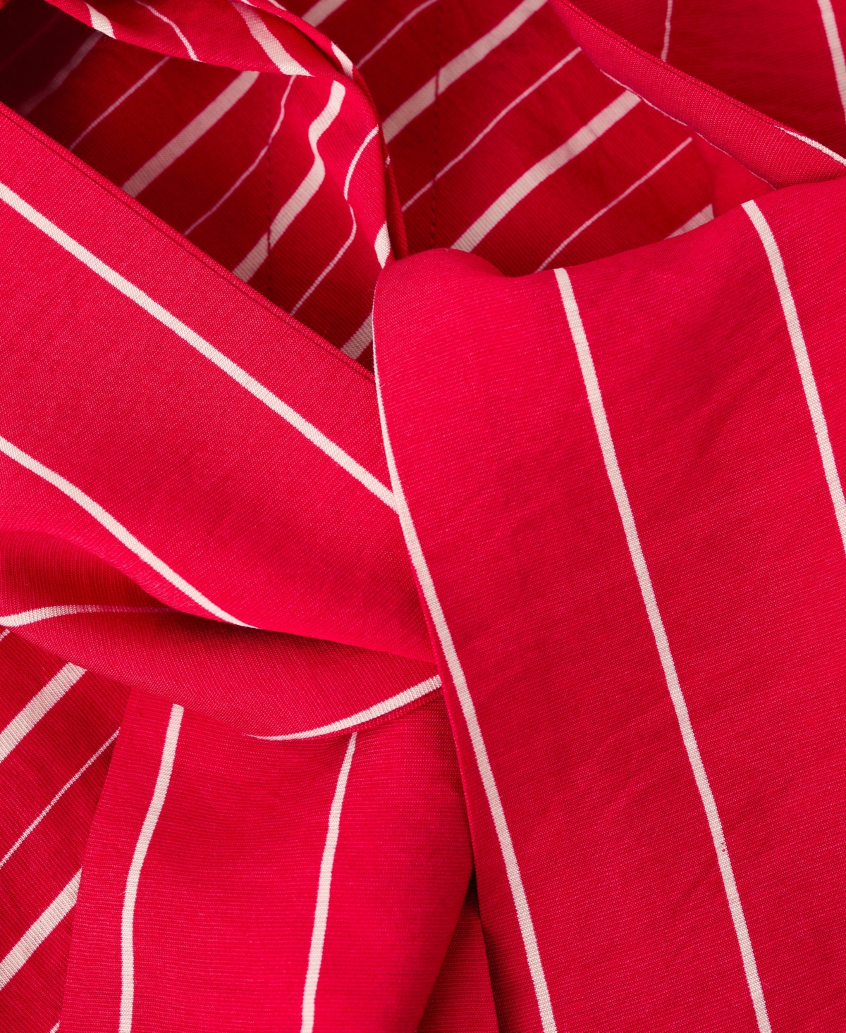 Mango Women's Scarf Striped Blouse