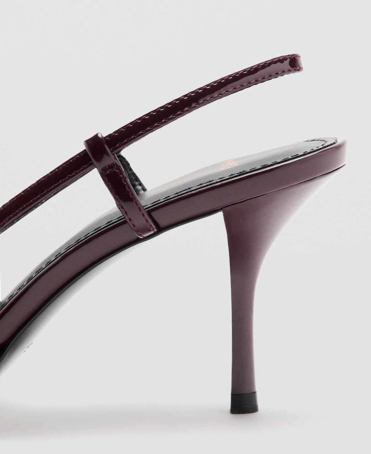 Mango Women's Patent Heeled Shoes