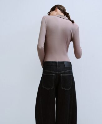 Women's Mid-Rise Balloon Jeans