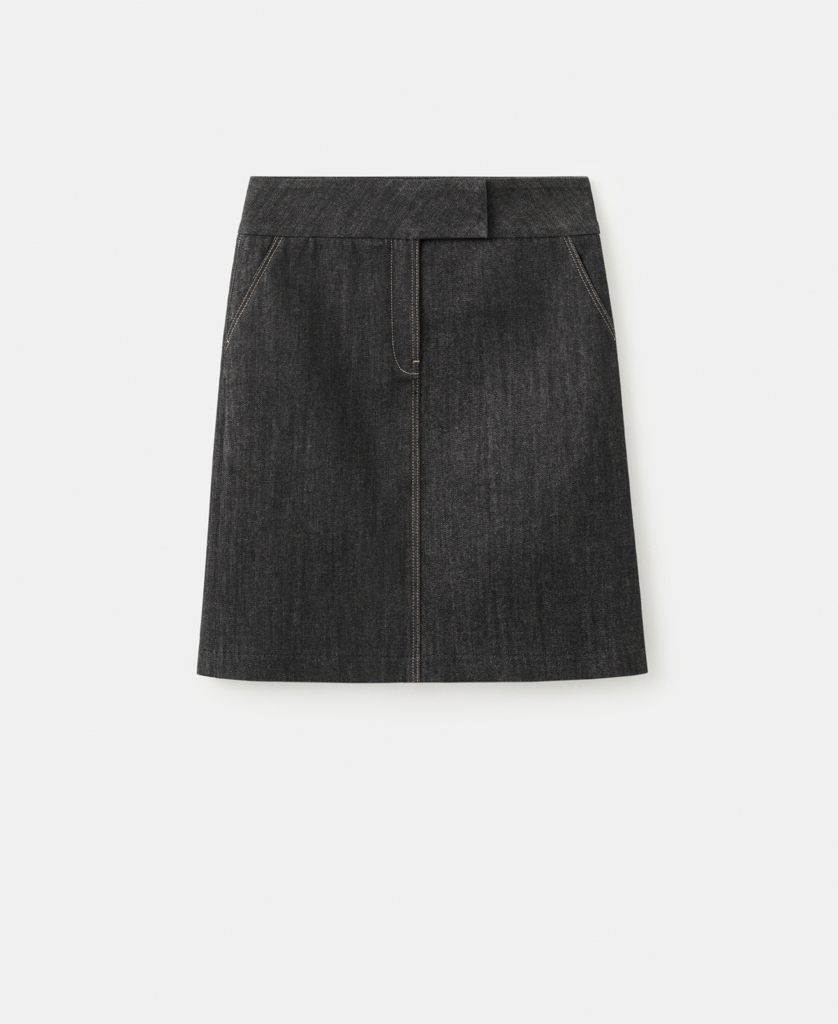 Mango Women's Denim Midi-Skirts