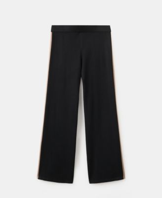 Women's Contrast Stripe Knit Pants