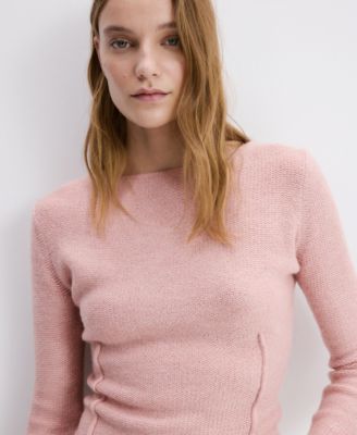 Women's Seam Detail Knitted Sweater