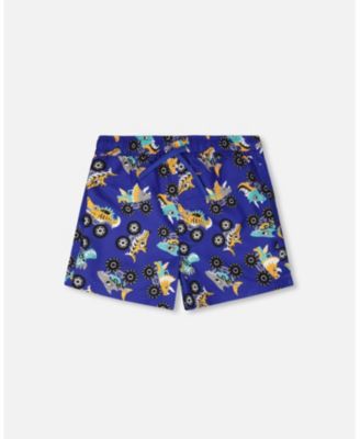 Boys Boardshorts Truck Print