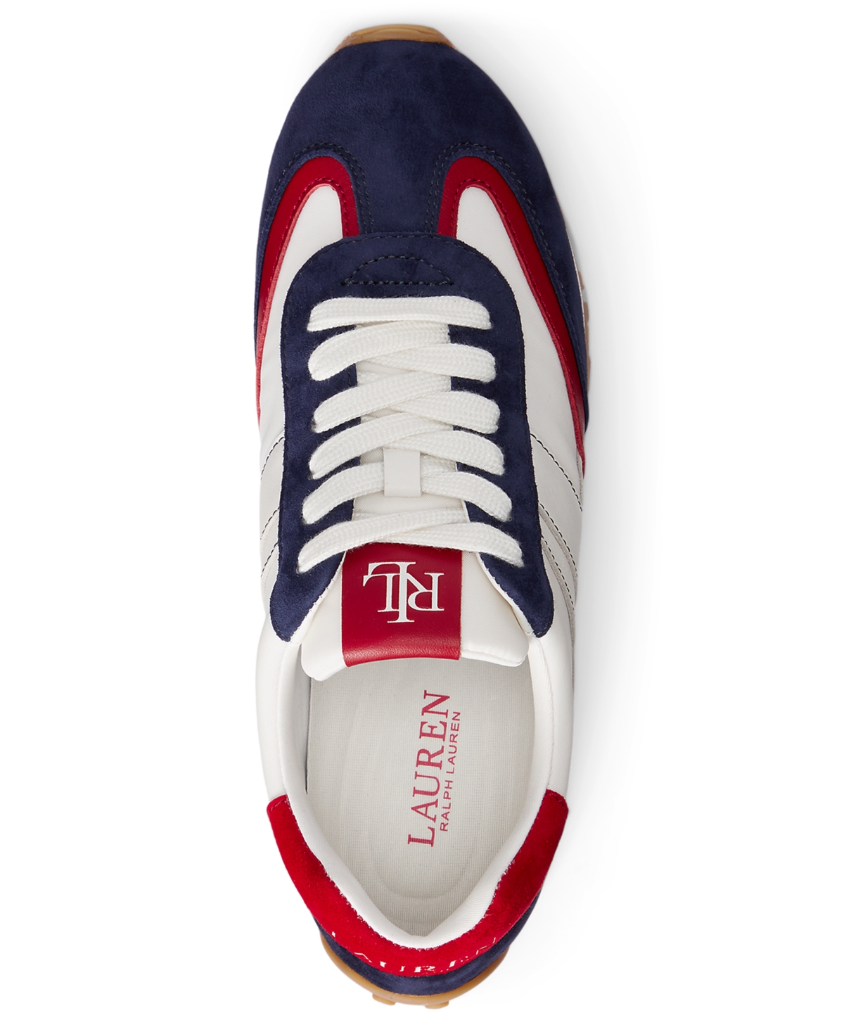 Lauren Ralph Women's Dani Color-Blocked Lace-Up Sneakers