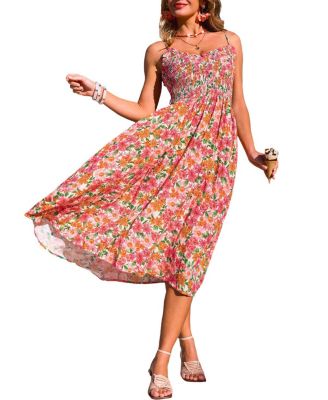 Women's My Treat Floral Maxi Beach Dress