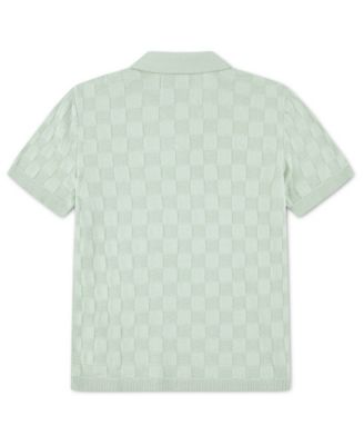 Boys' Johnny Collar Swolo Polo Shirt