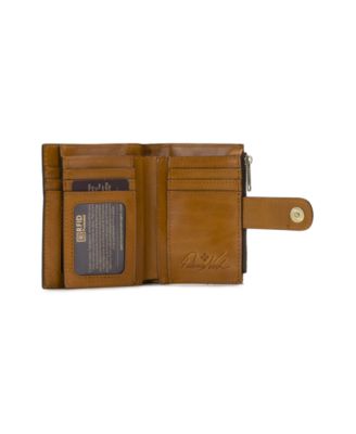 Chiara Mini Glazed Leather Wallet
