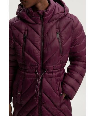 Women's Lightweight Knee Length Packable Coat