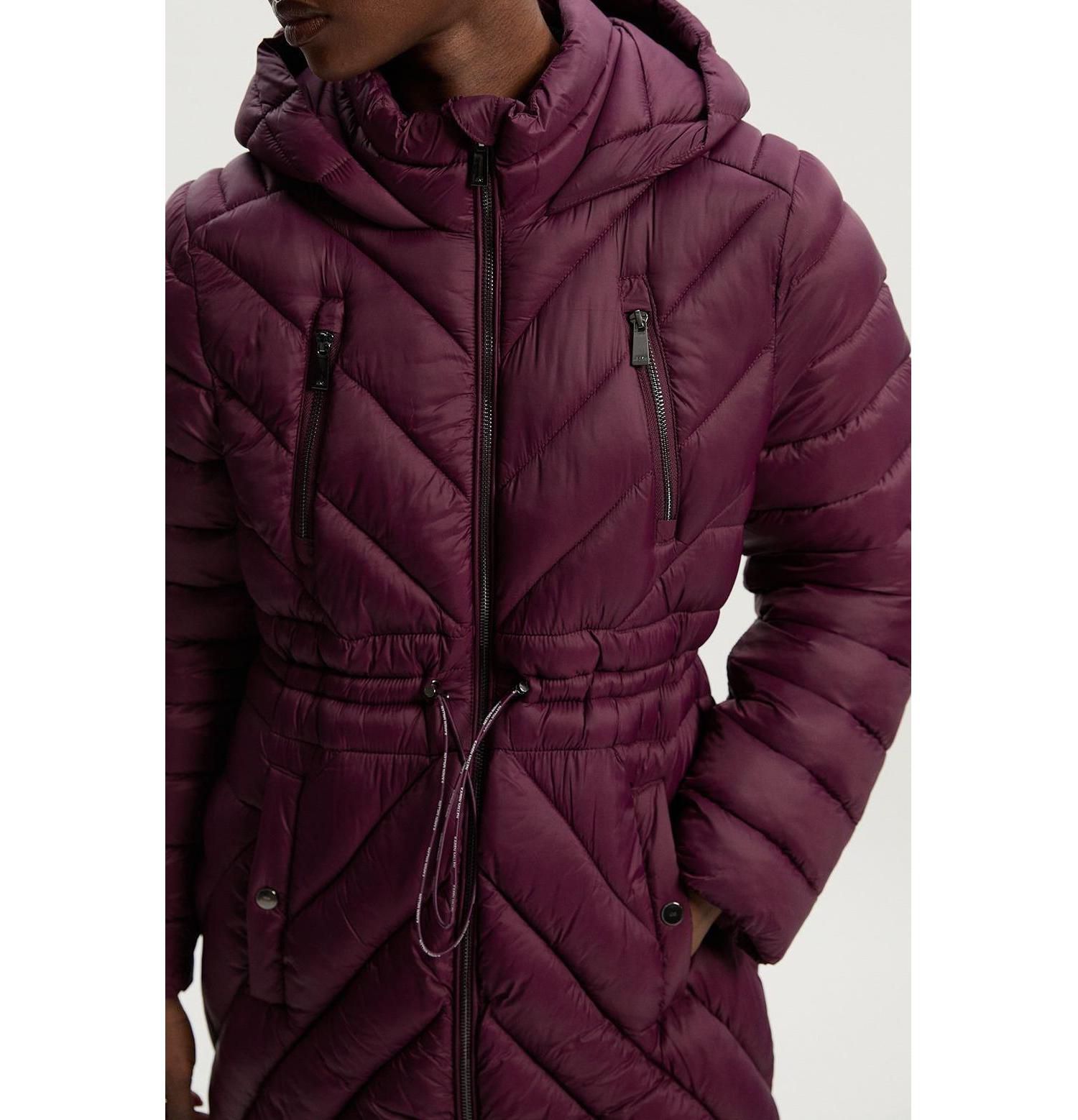 Women's Lightweight Knee Length Packable Coat