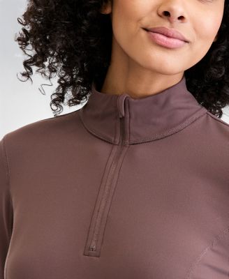 Women's Studio Quarter-Zip Pullover Top