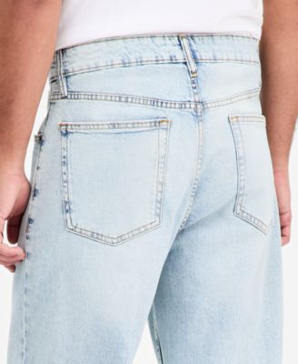 Men's Wave Wash Baggy Jeans