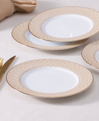Trocadero Gold-Tone Salad Plates, Set of 4