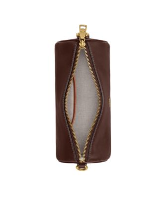 Barrel Small Leather Slim Shoulder Bag