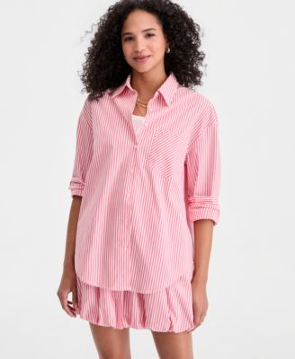 Women's Jenna Stripe Button-Front Shirt