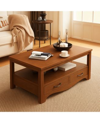 Kitchen Table Large Coffee Table for Dining Room, Home Office, Living Room