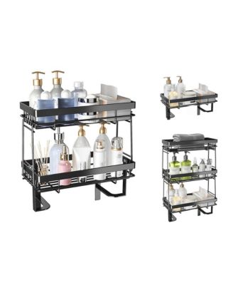 Over The Toilet Storage Shelf, Over Toilet Storage, Bathroom Storage Organizer, Back of Toilet Shelf Organizer, No Drilling Installation