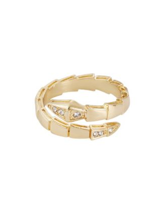 Gold Snake Wrap Ring