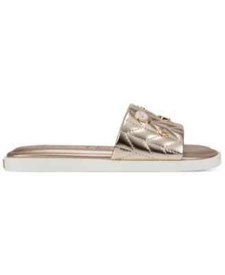 Women's Carenza Macaron Slide Flat Sandals 