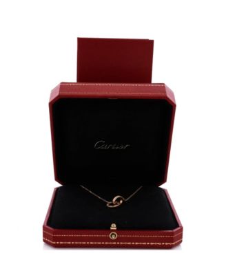 Love Interlocking Pave Necklace