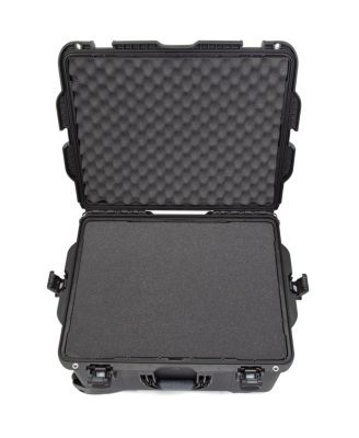 Wheeled Series 960 Lightweight NK-7 Resin Waterproof Protective Rolling Case with Foam, Black