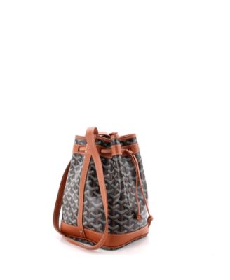 PM Petit Flot Bucket Bag Coated Canvas