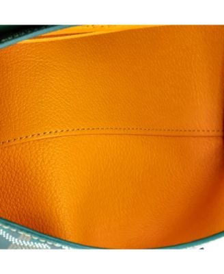 Mini Saigon Top Handle Bag Coated Canvas with Leather