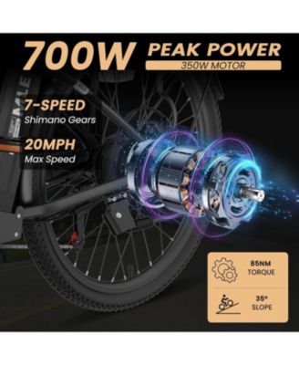 350W Electric Commuter Bike for Adults