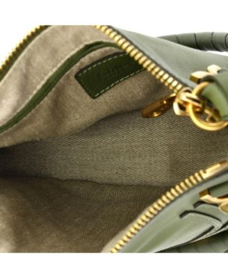 Small Marcie Satchel Leather