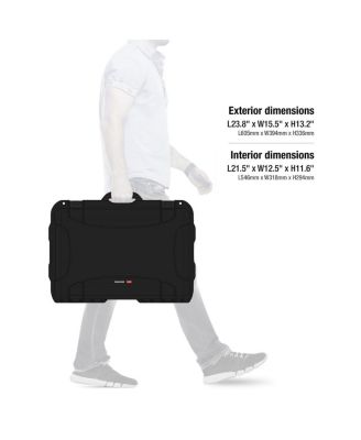 Wheeled Series 938 Lightweight NK-7 Resin Waterproof Hard Case with Padded Divider