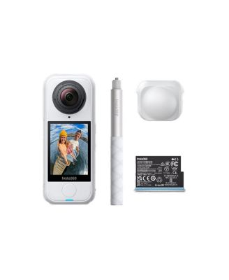 X4 Air 8K 360 Action Camera Starter Bundle, Arctic