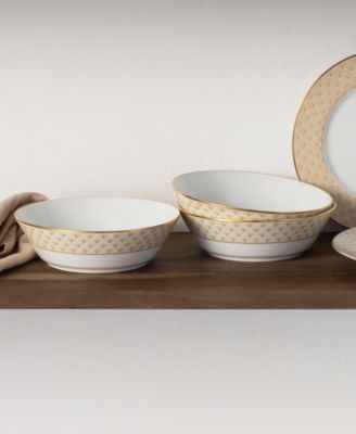 Trocadero Gold-Tone Soup Bowls, Set of 4