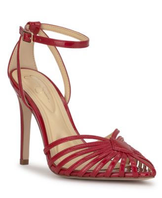 Women's Paveri Huarache Strappy Stiletto Pumps