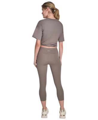 Women's High Waist Cropped Leggings